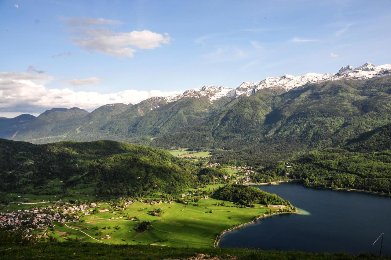 Gorska Hiska Vogar Nad Bohinjskim Jezerom ภายนอก รูปภาพ